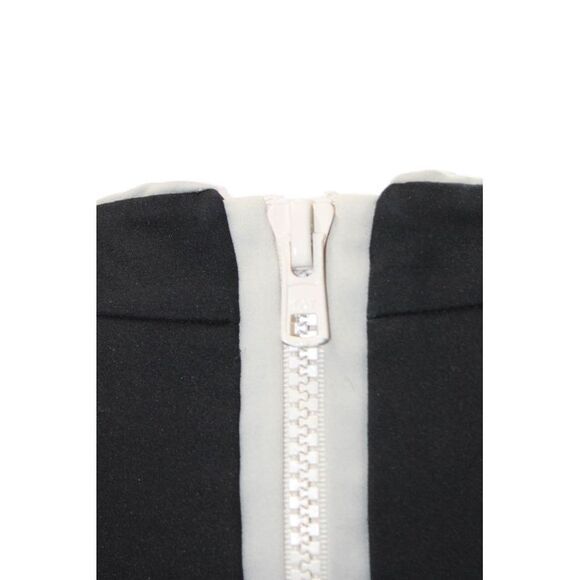 Kate Spade New York Womens Sleeveless A Line Dress Black Grey Cotton Size 00 - Picture 4 of 6